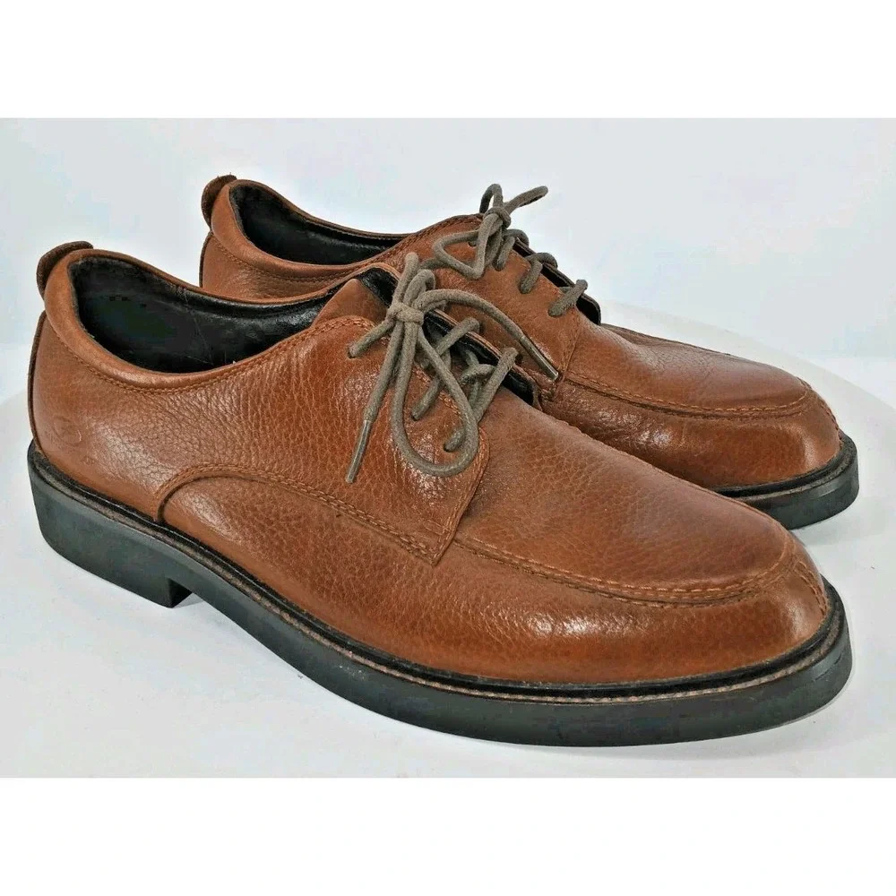 Florsheim DM2 Comfortech Oxford #18426-64 Brown Leather Shoes Size 10.5   DB5